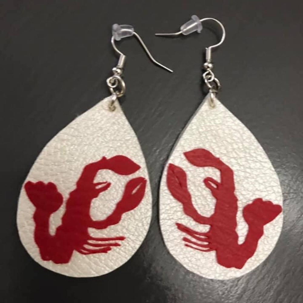 Crawfish earrings